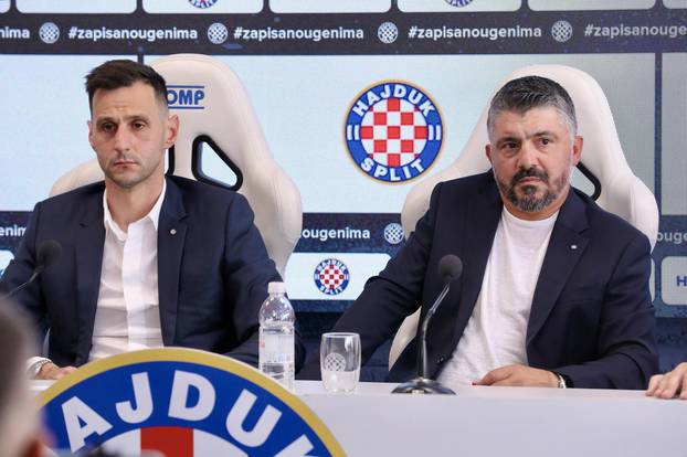 Split: Službeno predstavljen novi trener Hajduka Gennaro Gattuso