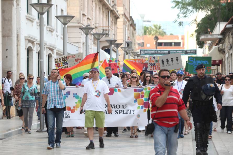 Danas 6. Split Pride: Osigurana povorka prošetat će  gradom