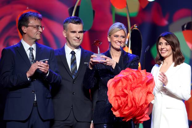 Zagreb: Dodjela medijske nagrade Večernjakova ruža