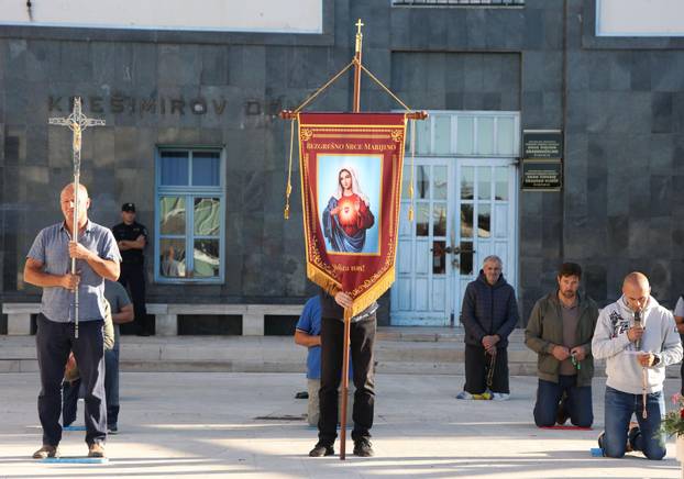 Sibenik: Molitva muške krunice prve subote u mjesecu