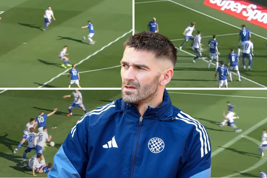 Golovi na utakmici Hajduk - Dinamo 1-3