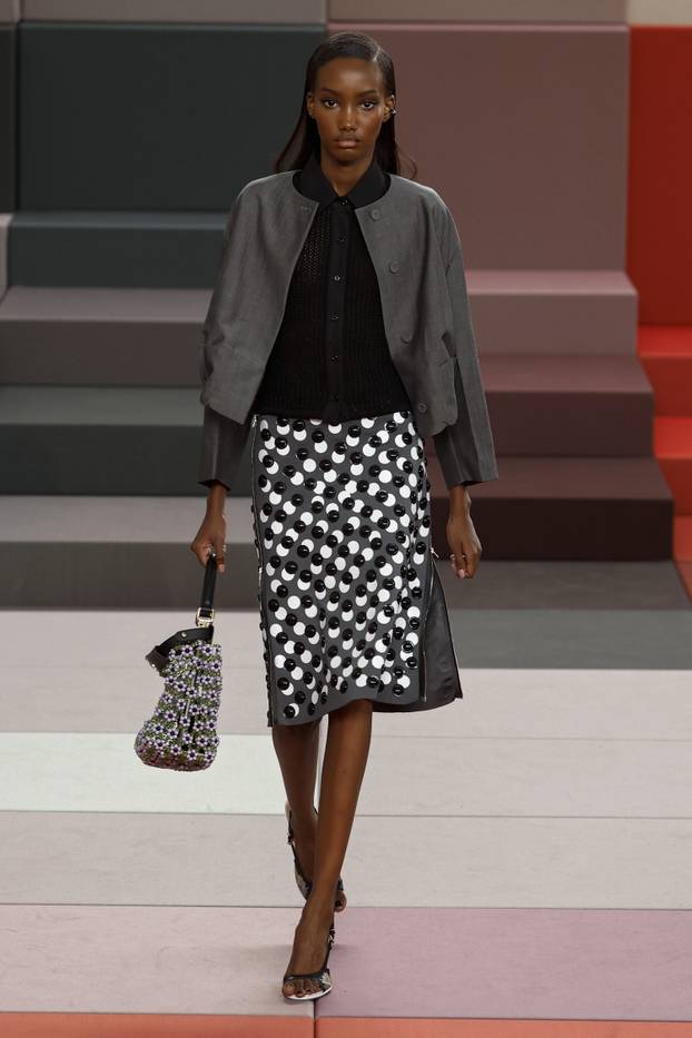 FENDI Spring-Summer 2026 runway during Milan Fashion Week on September 2025 - Milan, Italy, 24/09/2025