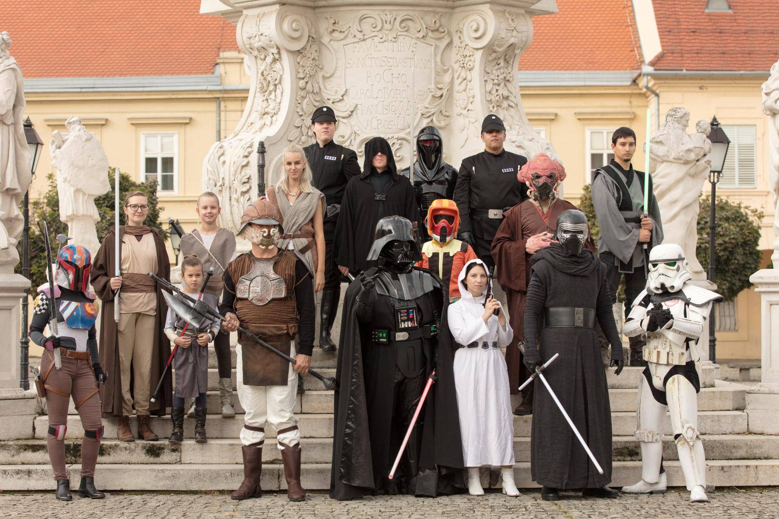 Star Wars tjedan u Osijeku  zavrÅ¡en mimohodom sudionika po TvrÄi