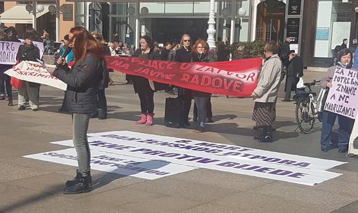 'Žene protiv bijede': Prosvjed aktivistica u povodu Dana žena