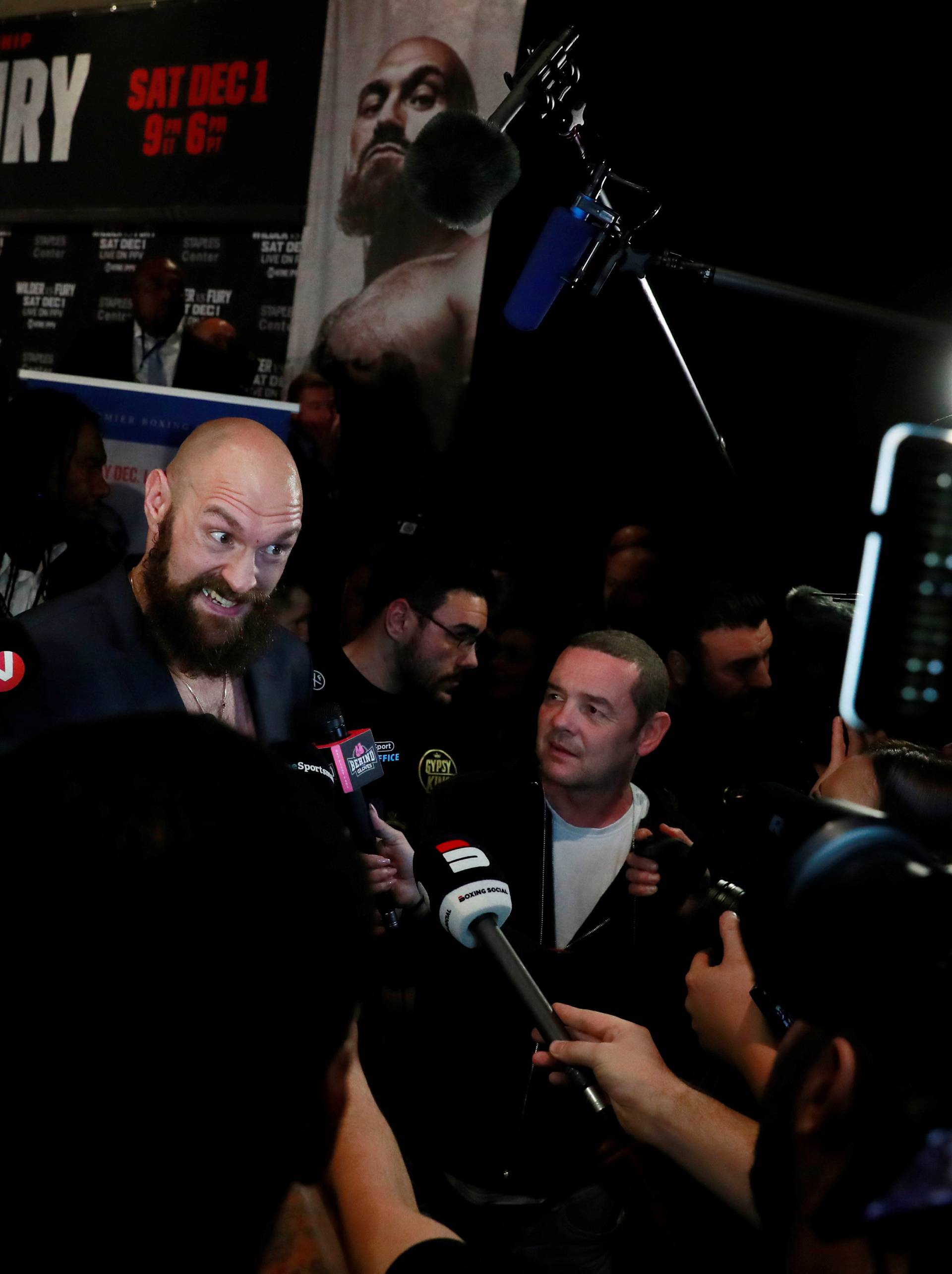 Deontay Wilder & Tyson Fury Press Conference
