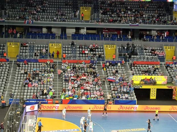 FOTO Ovo je Arena na utakmici Slovenije i Egipta koja je bitno značila hrvatskoj reprezentaciji