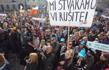 Škola na ulicama: Učitelji idu u prosvjed na Trg bana Jelačića