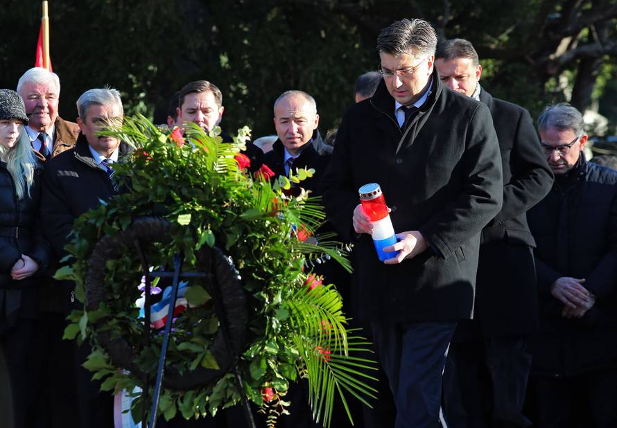 Plenković: "Franjo Tuđman je bio lider u ključnim trenucima"