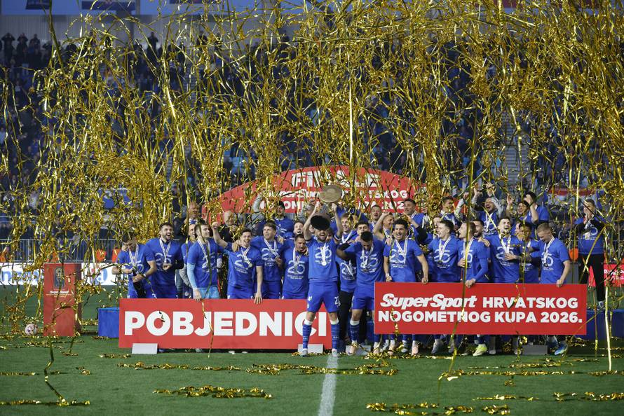 Nogometaši Dinama pobjednici su SuperSport Hrvatskog nogometnog kupa