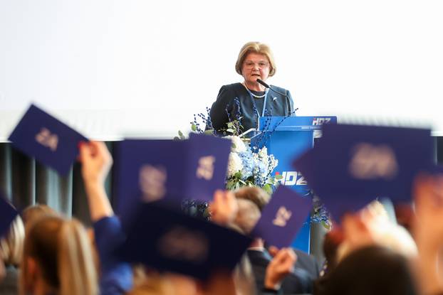 Zagreb: Izborni sabor Zajednice žena HDZ-a „Katarina Zrinski"