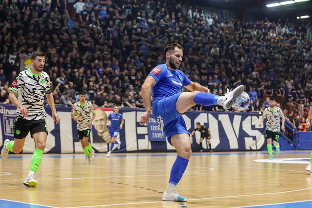 Druga utakmica finala SuperSport HMNL-a između Futsal Dinama i Olmissuma