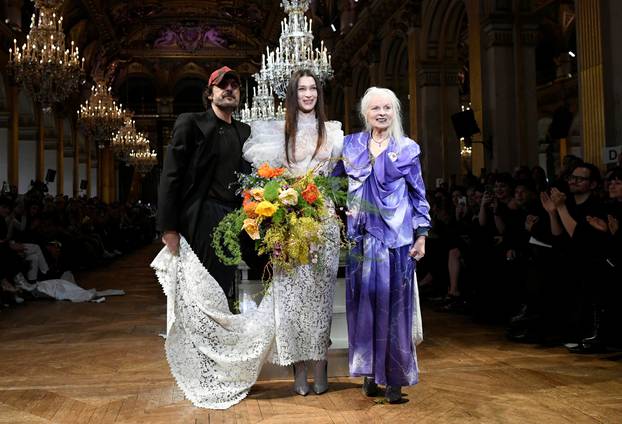 Vivienne Westwood collection show at Paris Fashion Week