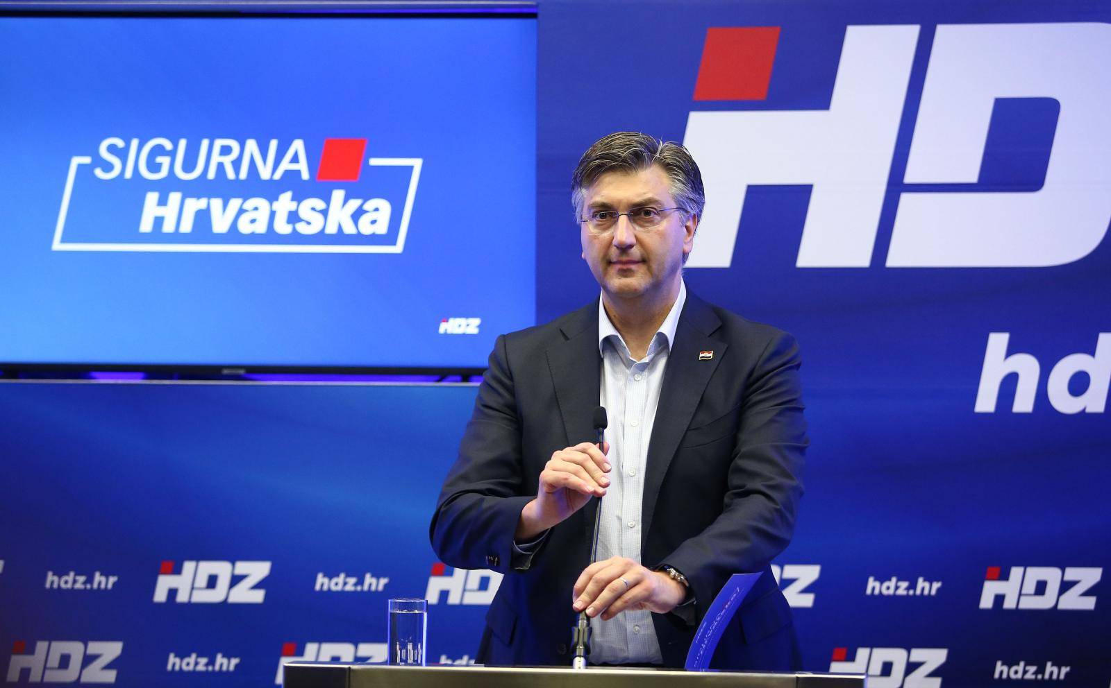 Zagreb: Predstavljanje kandidata na listi HDZ-a za I. izbornu jedinicu