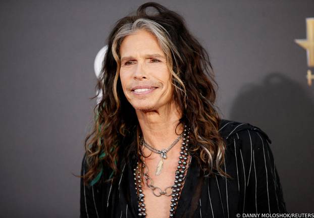 FILE PHOTO: Singer Steven Tyler of Aerosmith arrives at the Hollywood Film Awards in Hollywood