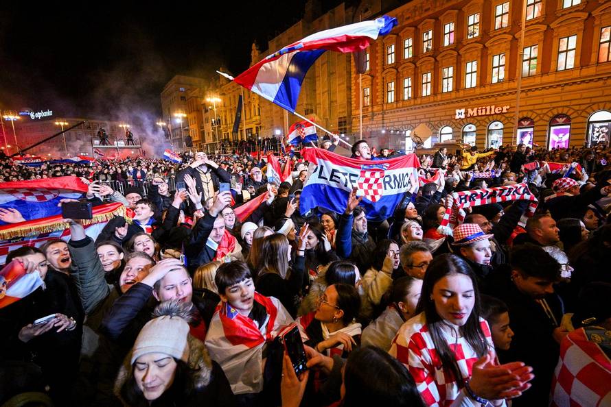 Zagreb: Svečani doček rukometnih reprezentativaca nakon osvojene bronce na Europskom prvenstvu