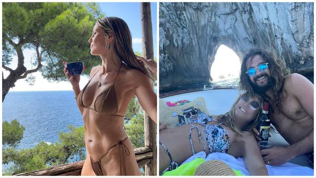 Heidi Klum uživa u Italiji s 17-godina mlađim suprugom, od jutra do mraka je u kupaćem