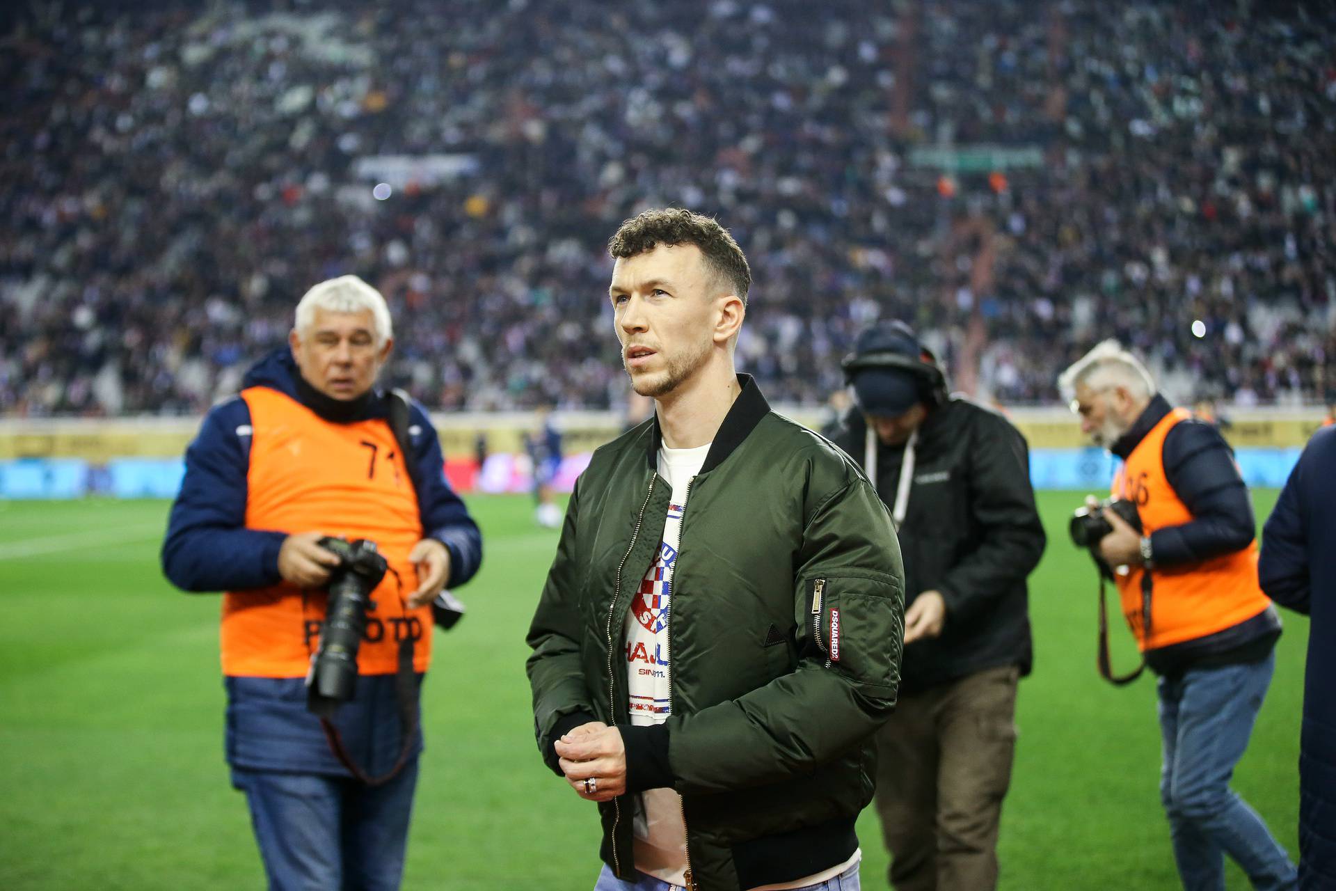 Split: Ivan Perišić stigao je na Hajdukovu utakmicu