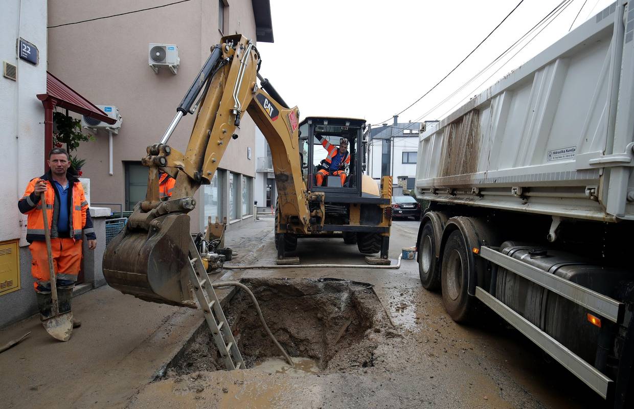 Opet je pukla cijev u Zagrebu: Dio Jaruna ostao je bez vode