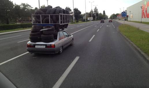 Voza&ccaron; se sna&scaron;ao pa mu ne treba prtlja&zcaron;nik za silan teret