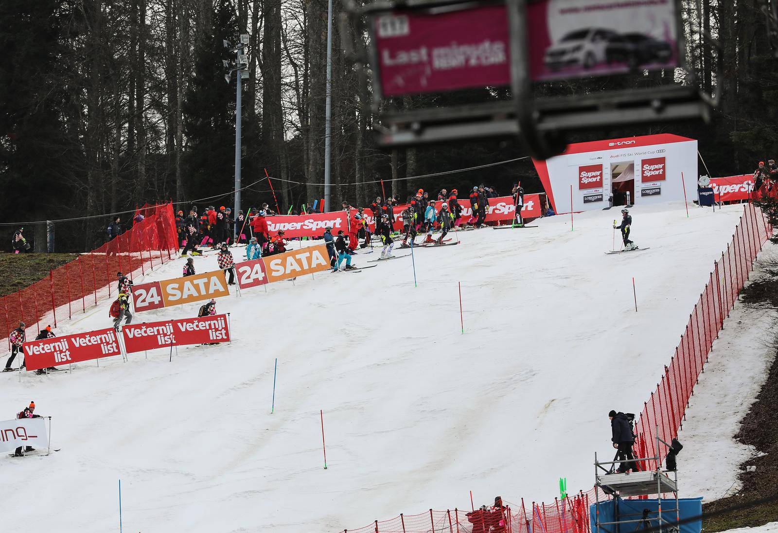 Zbog vremena otkazana današnja skijaška utrka na Sljemenu