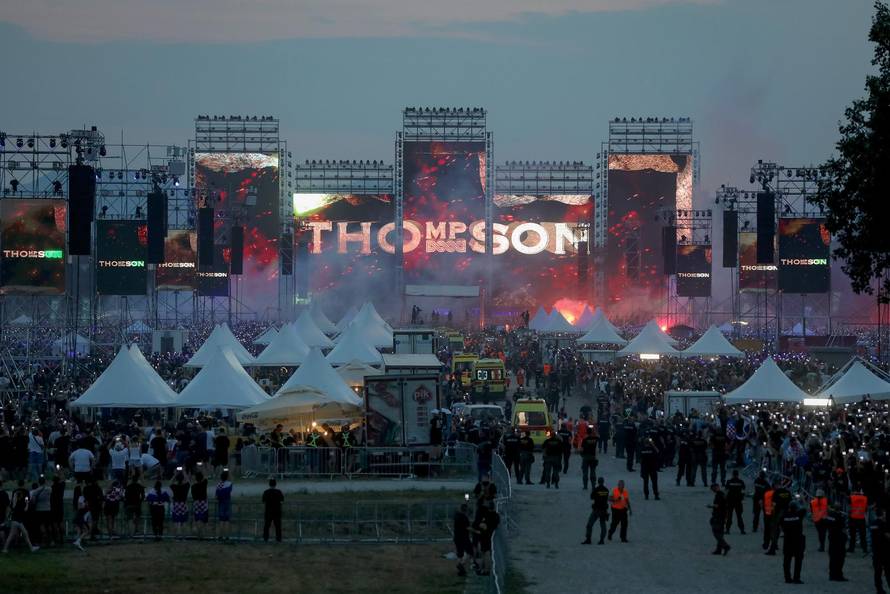 Koncert Marka Perkovića Thompsona na Hipodromu