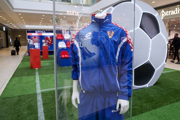 Zagreb: Izložba povodom 35 godina Hrvatskog nogometnog saveza 