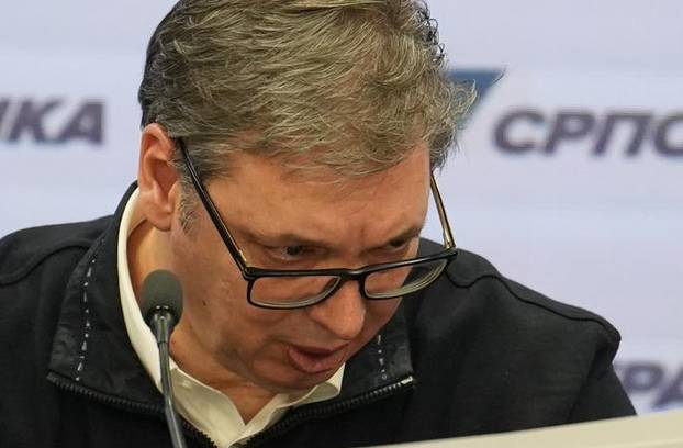 Aleksandar Vučić proglasio pobjedu SNS-a na lokalnim izborima