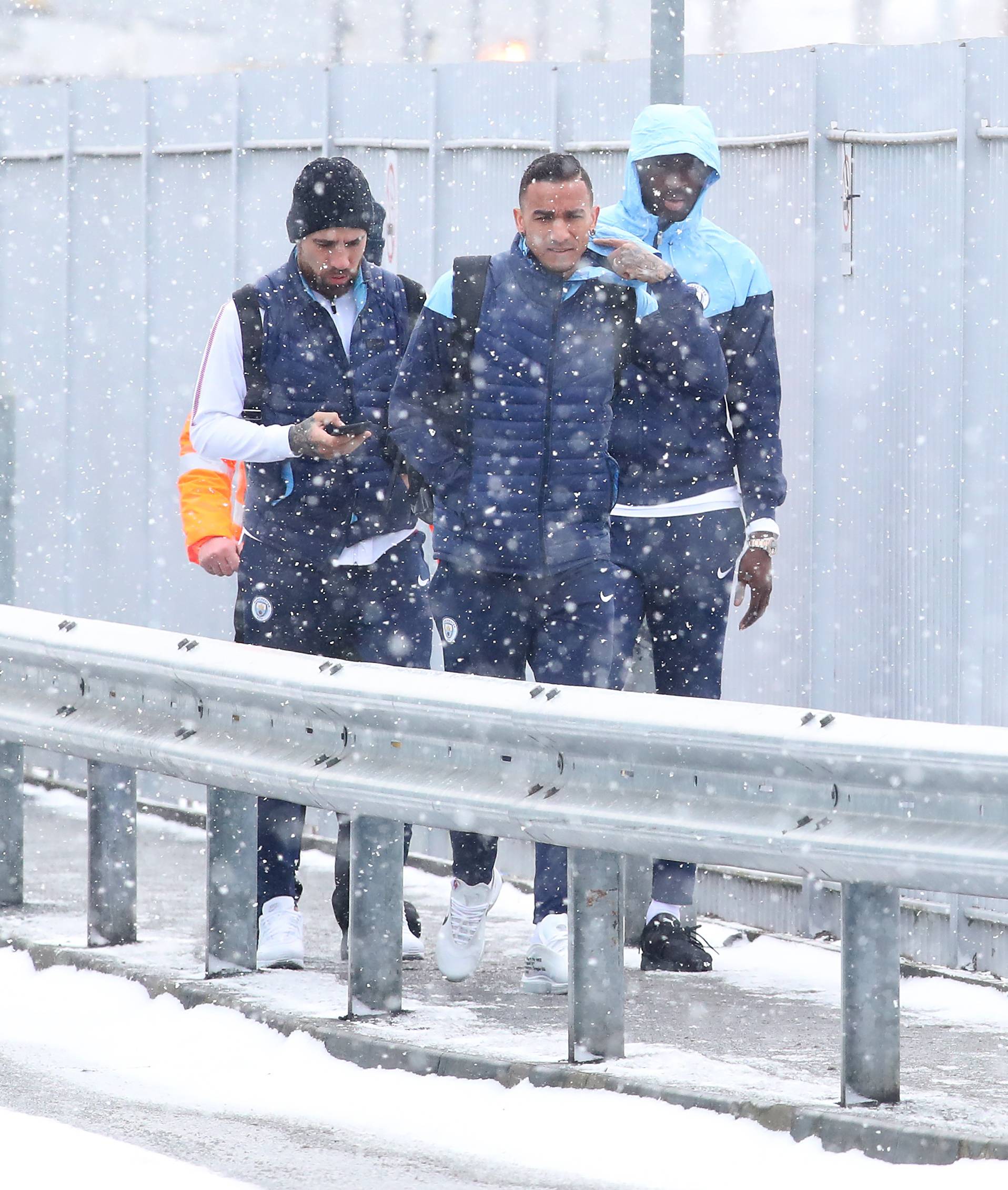 Manchester City Team Sighting - Manchester