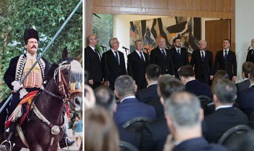 Alkar Stipe Breko pjevao je na inauguraciji Milanoviću: 'Zoran nas je odabrao, kao i pjesmu'