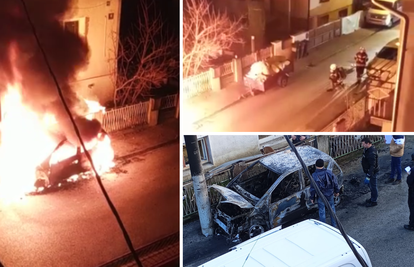 Izgorio automobil u Zagrebu, od topline popucali prozori: 'Bilo je glasno, susjedi su se uznemirili'