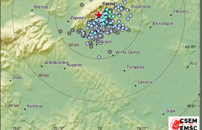 Slabiji potres opet u Zagrebu,  zatreslo je s 1,3 po Richteru: 'Čulo se kao  pucketanje...'