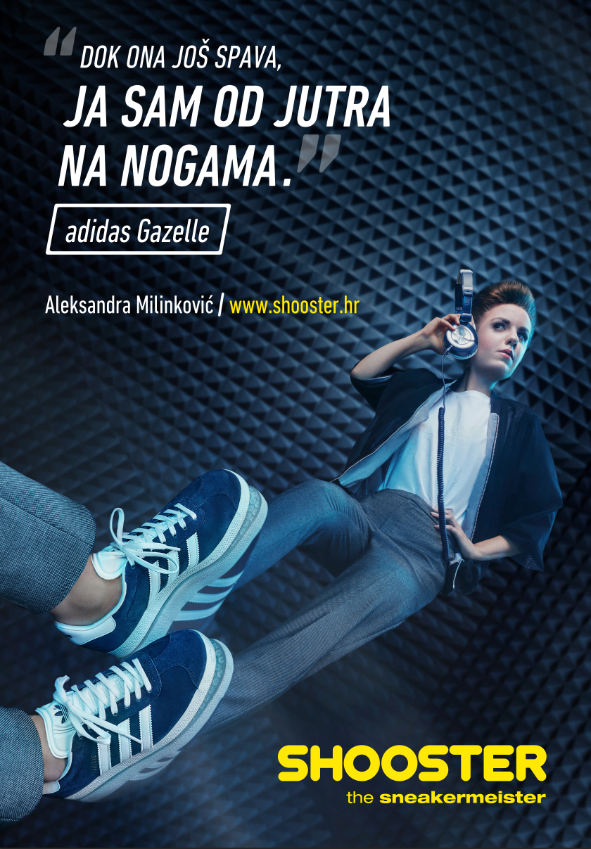 Adidas Gazelle : Aleksandra Milinković i njene tenisice