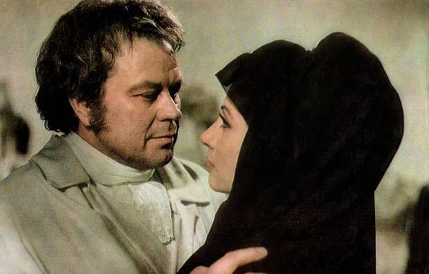 Portrait of Donatas Banionis and Olivera Katarina in Goya - oder Der arge Weg der Erkenntnis  (1971)