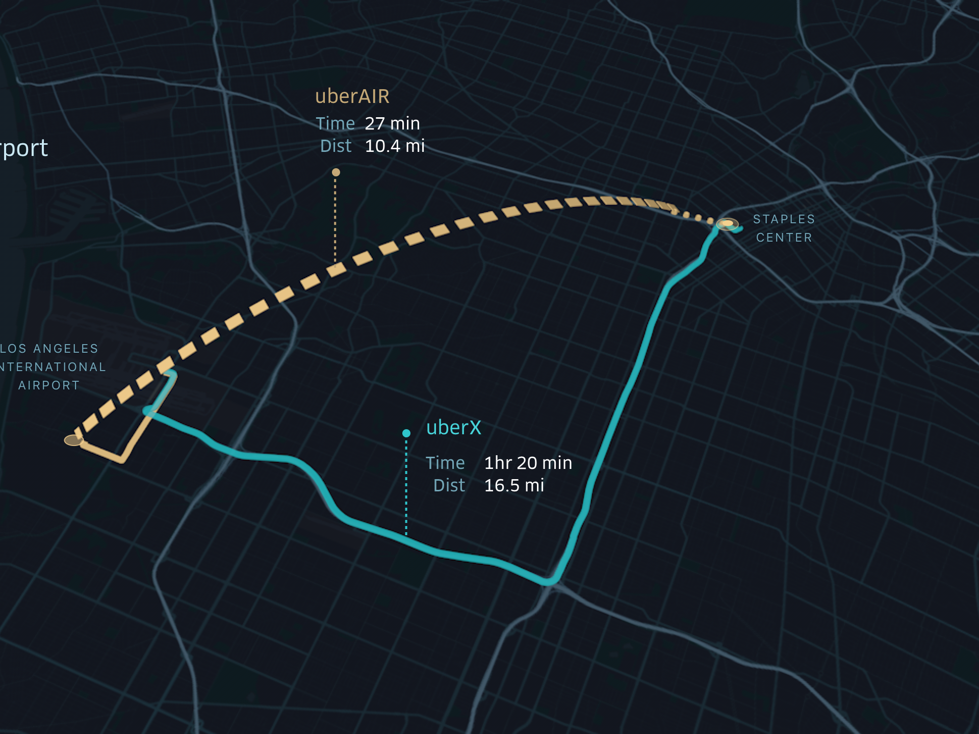 Uberov leteći taksi stiže 2020., a ovako će izgledati jedan let