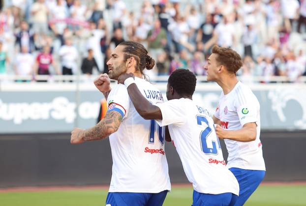 Hajduk and Rijeka met in the 35th round of the Supersport HNL