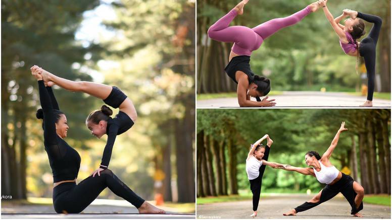 Mama i kćer majstorice joge: One su savladale skoro sve poze