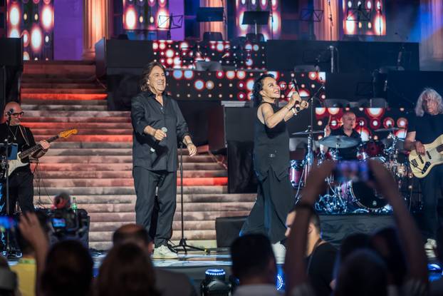 Split: Prva večer Melodija Jadrana započela koncertom talijanskih zvijezda Ricchie e poveri