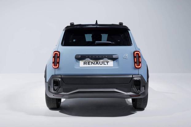 Renault R4 E-TECH Techno Bleue - Photo