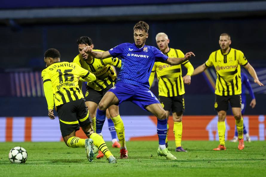Susret Dinama i Borussije Dortmund u Ligi prvaka
