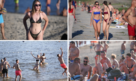 FOTO Kao na moru. Osječani spas od paklenih vrućina pronašli na Copacabani