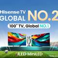 Hisense TV zauzeo je drugo mjesto na globalnoj razini