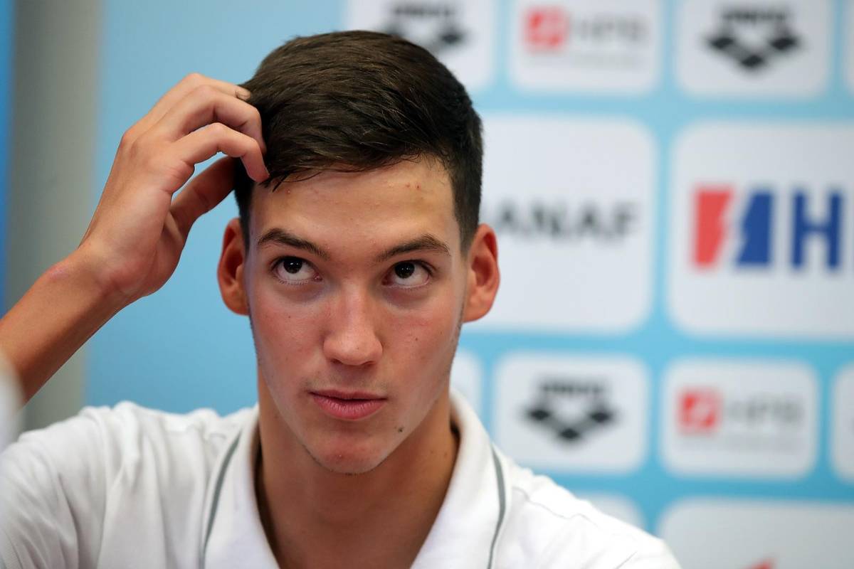Hrvatski plivač Franko Grgić zbog bolesti napustio Europsko