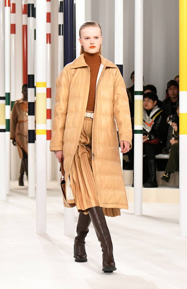 Hermes collection show at Paris Fashion Week