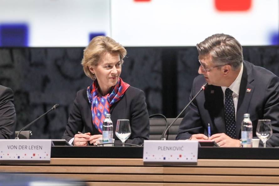 Zagreb: Sastanak članova Europske komisije sa članovima hrvatske Vlade
