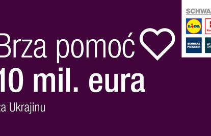 Schwarz grupa će donirati proizvode u vrijednosti od 10 milijuna eura