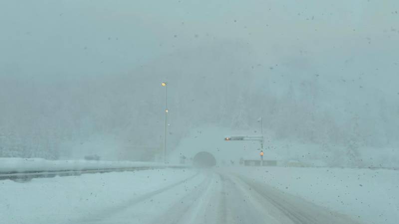 Gusti snijeg paralizirao Gorski kotar: 'Mećava je, probijamo se do Zagreba. Neumorno pada!'