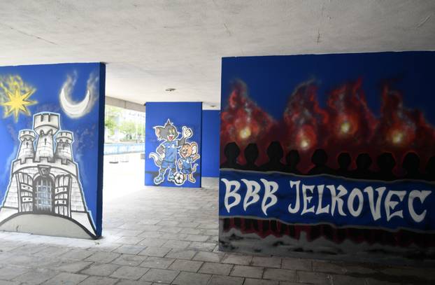 Zagreb: Osvanuli novi murali posvećeni Dinamu u Novom Jelkovcu