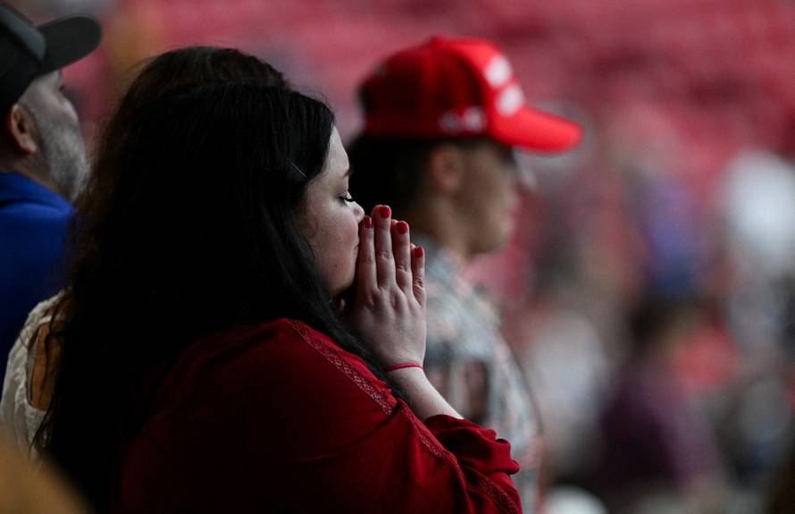 Memorial service for slain conservative commentator Charlie Kirk, in Glendale