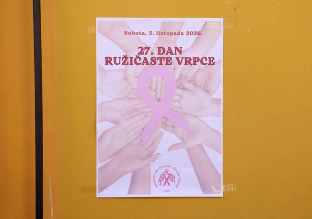 Šibenik: Obilježen Dan ruži?aste vrpce