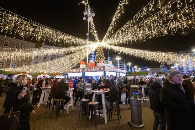 Adventski ugođaj u centru Zagreba